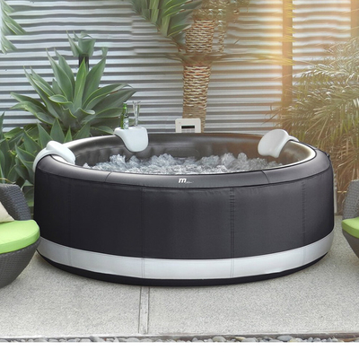 1.80m 4 People Air Jets Inflatable Spa Tub Portable Hot Tub Untuk Outdoor