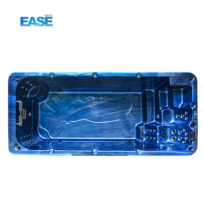 5 Meter Desain Baru Acrylic Tak Berujung Kolam Renang Outdoor Swim Spa Hot Tub