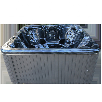 Self-standing Smart 5 orang hot tub Dengan aliran tinggi jet / WiFi / Bluetooth Speaker Dan Balboa System