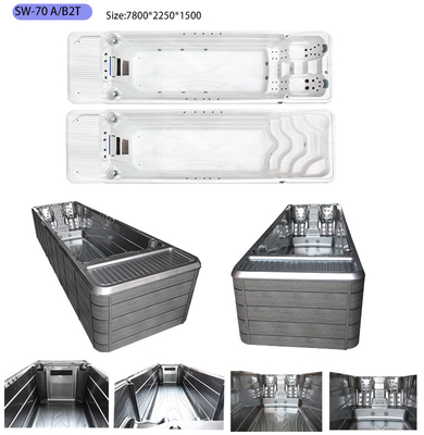 SW-70A2T Outdoor Ke Kolam Renang Spa Tak Berujung Dengan Sistem Balboa