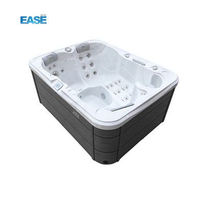 1 Lounge 2 Seat Spa Luar Ruangan Putih Hot tub Pijat Spa Bathtubs Whirlpools
