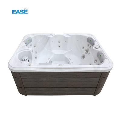 1 Lounge 2 Seat Spa Luar Ruangan Putih Hot tub Pijat Spa Bathtubs Whirlpools