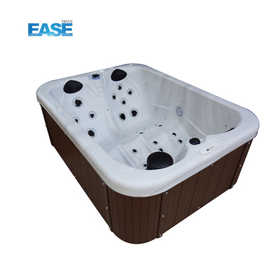 Balboa Kontrol Pijat White Hot Tub Bak Mandi Whirlpool Spa Luar Ruang Hot Tub 500L