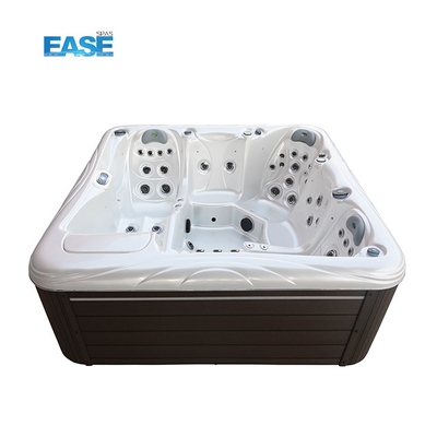 White Marble 1300L Outdoor Spa Hot Tub Acrylic Spa Bathtubs Whirlpool Balboa Sistem