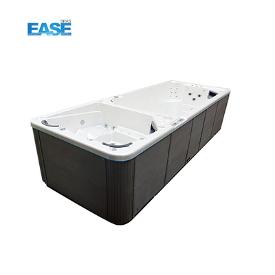 Outdoor To Endless Swimming Spa Pool Dengan Sistem Balboa 66pcs Jet