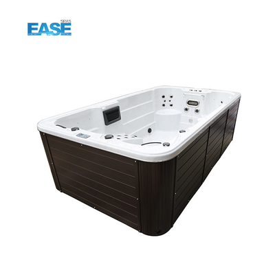 3KW Pemanas Outdoor Endless Swimming Pool Spa Dengan Sistem Balboa