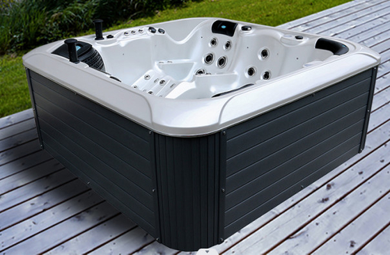 Acrylic Outdoor Spa Pijat Hot Tub Romantik Whirlpool Bathtub Sehat