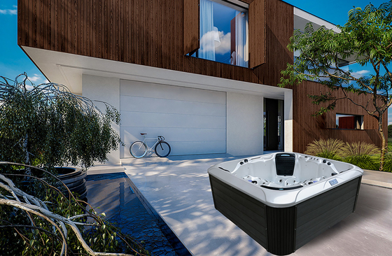 Acrylic Outdoor Spa Pijat Hot Tub Romantik Whirlpool Bathtub Sehat