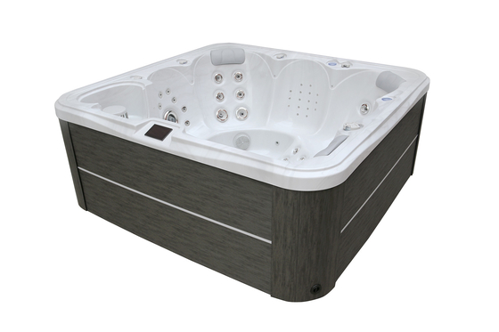Jacuzzi Outdoor Swimming Spa Acrylic Massage Bak Mandi Bersih Sendiri Spa Pool Untuk 6 Orang