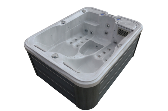 E-372D Acrylic Whirlpool Massage Outdoor Spa Tub Balboa Swim Spa untuk 3 Orang