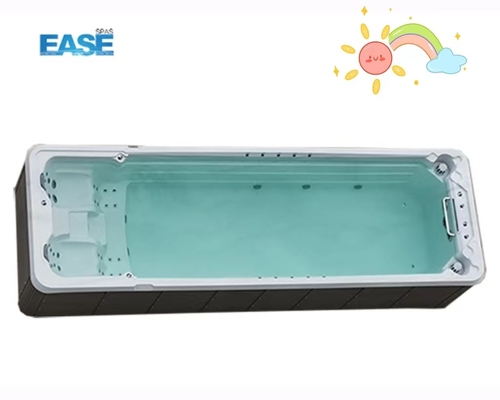 Acrylic Swim Spa Dengan Fungsi Pijat Kolam Renang Outdoor