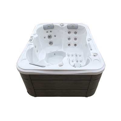 Acrylic Hydrotherapy Whirlpool Massage Spa Hot Tub untuk 4 Orang untuk relaksasi di luar ruangan