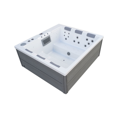 Outdoor Whirlpool Spa Overground Spa Pool Massage Hot Tub Dengan Fungsi Jacuzzi