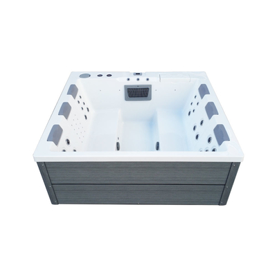 Outdoor Whirlpool Spa Overground Spa Pool Massage Hot Tub Dengan Fungsi Jacuzzi