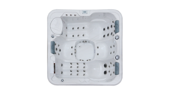 4 Orang Outdoor Whirlpool Spa Taman Portable Pijat Bathtub Desain