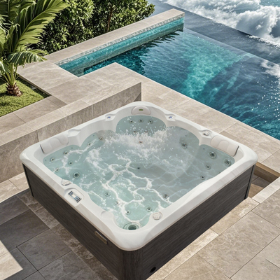 American Aristech Acrylic Hydrotherapy 5-Person Hot Tub Dengan Sistem Kontrol Balboa