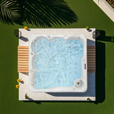 American Aristech Acrylic Hydrotherapy 5-Person Hot Tub Dengan Sistem Kontrol Balboa