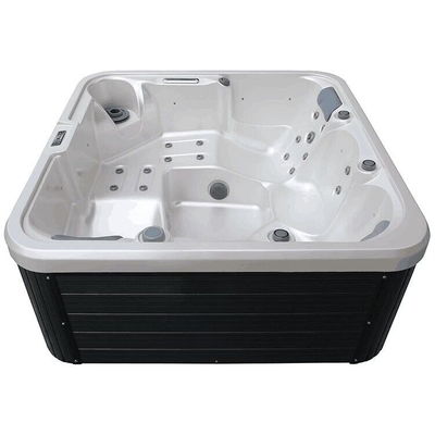 Jacuzzi Ruang Spa Terbuka dengan Hidroterapi Whirlpool Hot Tub Untuk 5 Orang Pijat Mewah Untuk Villa