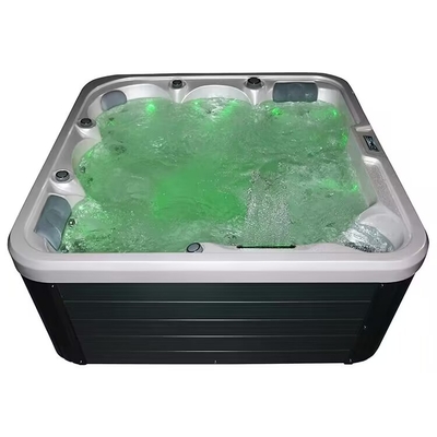 Jacuzzi Ruang Spa Terbuka dengan Hidroterapi Whirlpool Hot Tub Untuk 5 Orang Pijat Mewah Untuk Villa
