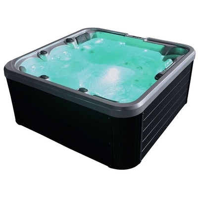 Jacuzzi Ruang Spa Terbuka dengan Hidroterapi Whirlpool Hot Tub Untuk 5 Orang Pijat Mewah Untuk Villa