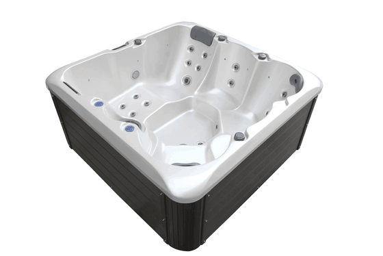Bak air panas luar mewah untuk 5 orang dengan Whirlpool Pijat Bak mandi akrilik dengan speaker Bluetooth