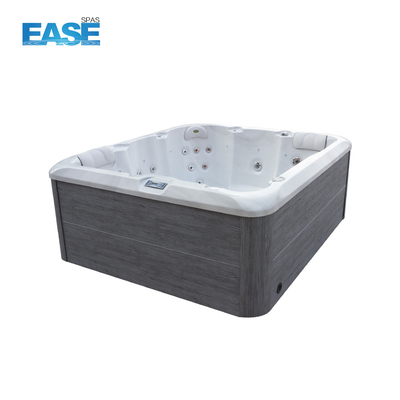 Acrylic 5 Orang Outdoor Swim Spa Pool Taman Relax Massage Whirlpool Hot Tub