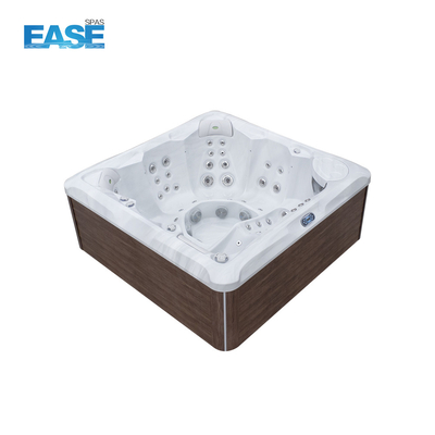 Hydro pijat bak mandi luar Panas dan kolam renang Jet Romantis Whirlpool Hot Tub