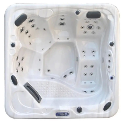 2 Lounge American Balboa Terkontrol Hot Tub Dengan Frame Baja Rostless dan Aristetch Shell Akrilik