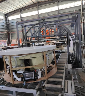 5~6 Banyu Panas Bunder Bak Mandi Spa Luar 2.5HP Pompa 2-Level Langkah
