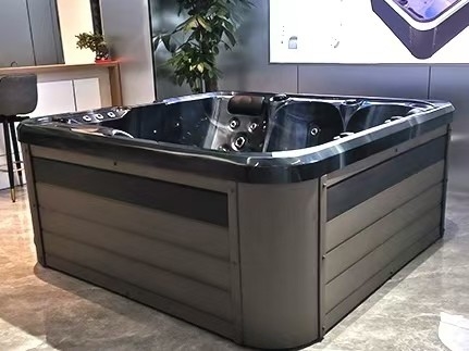 Paviliun Whirlpool Spa Tub Hidroterapi Pijat Hot Tub Kolam