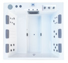 Custom Acrylic Massage Bathtub SPA Pool Keluarga tabung air panas hemat energi dan anti beku