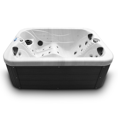 Acrylic 2 Orang Hot Tub Whirlpool Massage Garden Spa Tub Dengan Lampu Led