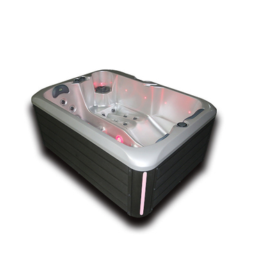 Bathtub Spa Hot Spa Pijat Air Pusaran Air Luar Ruangan Berdiri Bebas Untuk 3 Orang