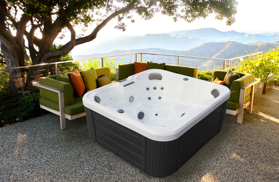 4 Orang Akrilik Portable Hot Tubs Bathtub Pijat Whirlpool