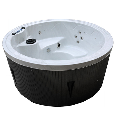 Round Hotel Whirlpool Massage Bathtub Hot Spring Spa Kolam Air Panas Luar Ruangan
