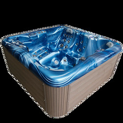 Wellness Spa Jacuzzii Spa Luar Ruangan Hot Tub Pijat Spa Tubs Untuk 6 Orang