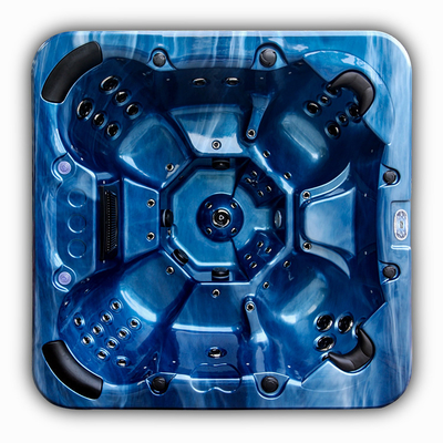 7 Kursi Pijat Bathtub Balboa System 55 Air Jets Hot Tub Untuk Keluarga