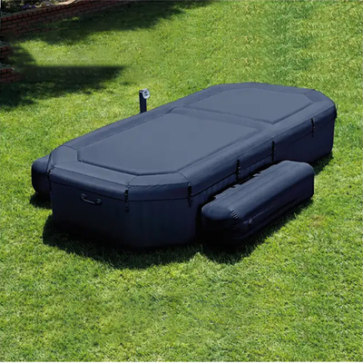 4-6 Orang Inflatable Spa Hot Tub Bathtub Spa Inflatable Suhu Dapat Disesuaikan