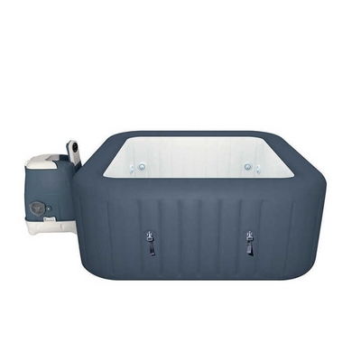 1.80m 4 People Air Jets Inflatable Spa Tub Portable Hot Tub Untuk Outdoor