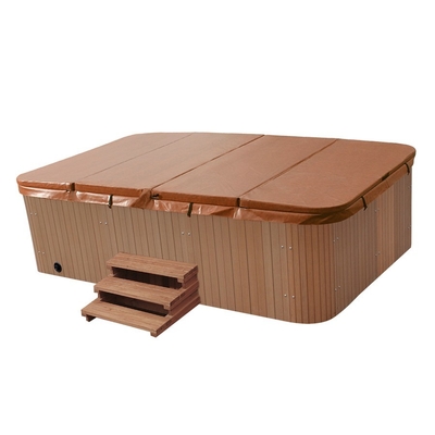Disesuaikan SAA PVC Swim Spa Hot Tub Cover Atau Spa Cover Outdoor Furniture 100mm