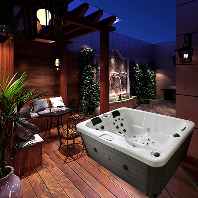 Whirlpool Outdoor Spa Bathtub Backyard Pool Untuk Jacuzzi Hot Tub 3 Orang