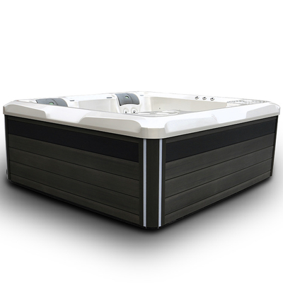 Hot Tub Spa Pijat Pusaran Air Perendaman Berdiri Bebas Untuk 4 Orang