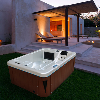 2 Lounge Air Jets Pijat Hot Tub Whirlpool Bathtub Untuk Taman