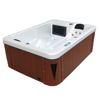 2 Lounge Air Jets Pijat Hot Tub Whirlpool Bathtub Untuk Taman