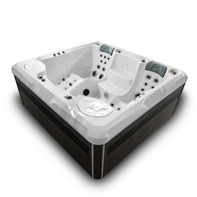 Pijat Udara Berdiri Bebas Whirlpools Spa Bak Mandi Air Panas Untuk 3-4 Orang