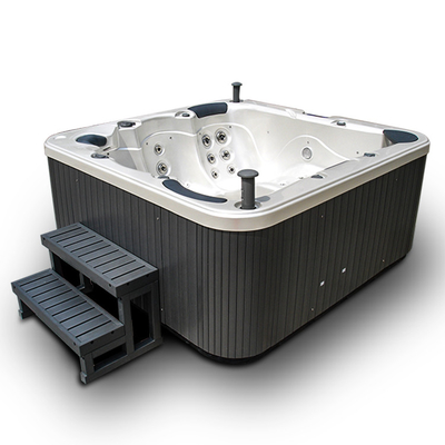 3 kursi 2 kursi tidur 380kg American Aristech Hot Tub Dengan Hidroterapi untuk Relaksasi Spa Rumah