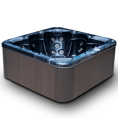 3 kursi 2 kursi tidur 380kg American Aristech Hot Tub Dengan Hidroterapi untuk Relaksasi Spa Rumah