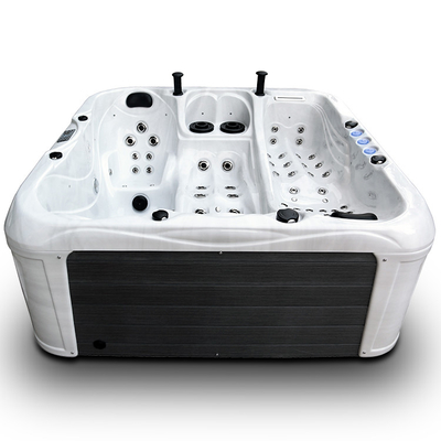 Taman Mewah 4 Orang Pijat Bak Mandi Air Panas Spa Whirlpool Bathtub Dengan Bluetooth