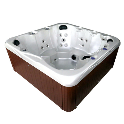 Air Jets Luar Ruangan Pijat Hot Tub Whirlpool Bathtub Untuk 6-7 Orang