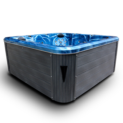 2.2m Pijat Luar Ruangan Hot Tub Whirlpool Spa Bathtub Untuk 6 Orang